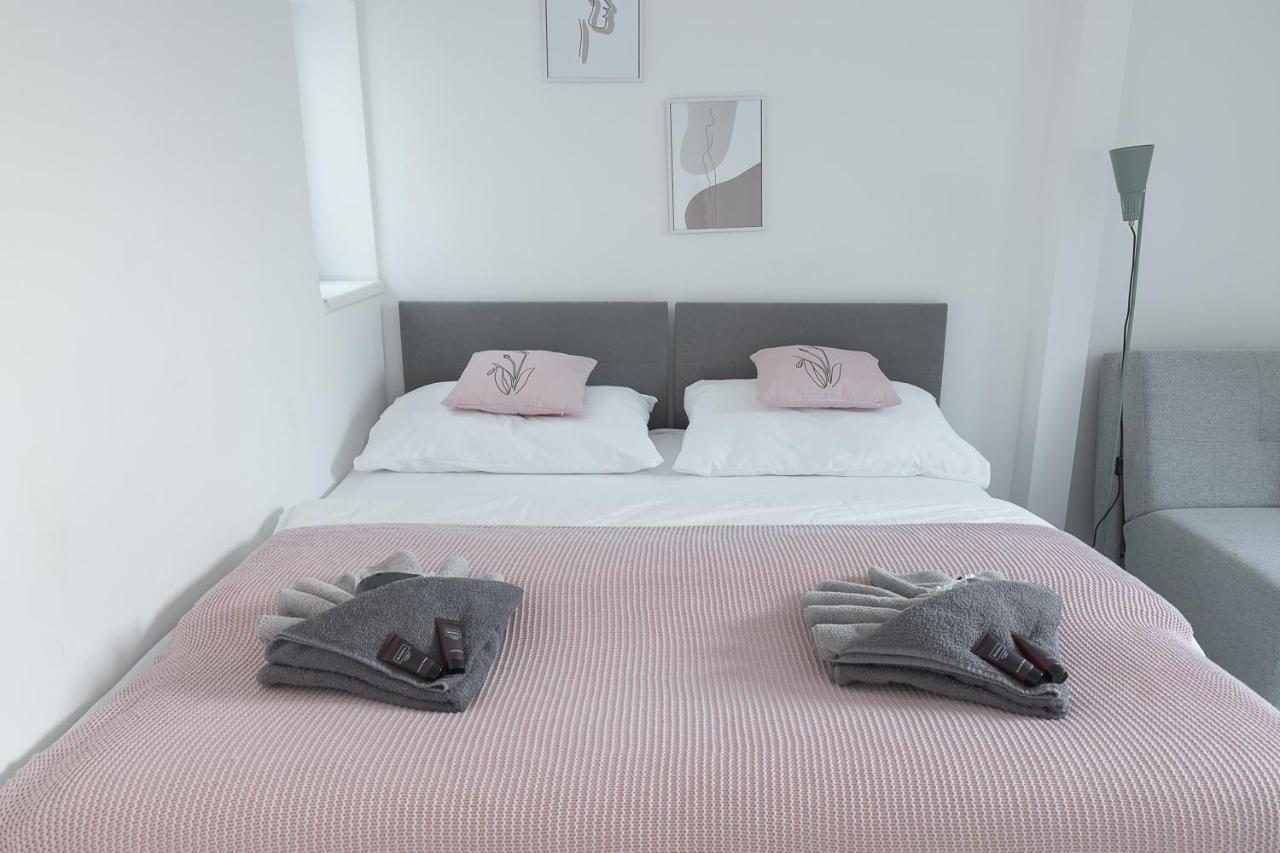 Skolska Winter Terrace Apartment Praha Bagian luar foto