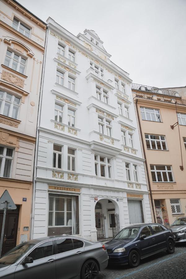 Skolska Winter Terrace Apartment Praha Bagian luar foto